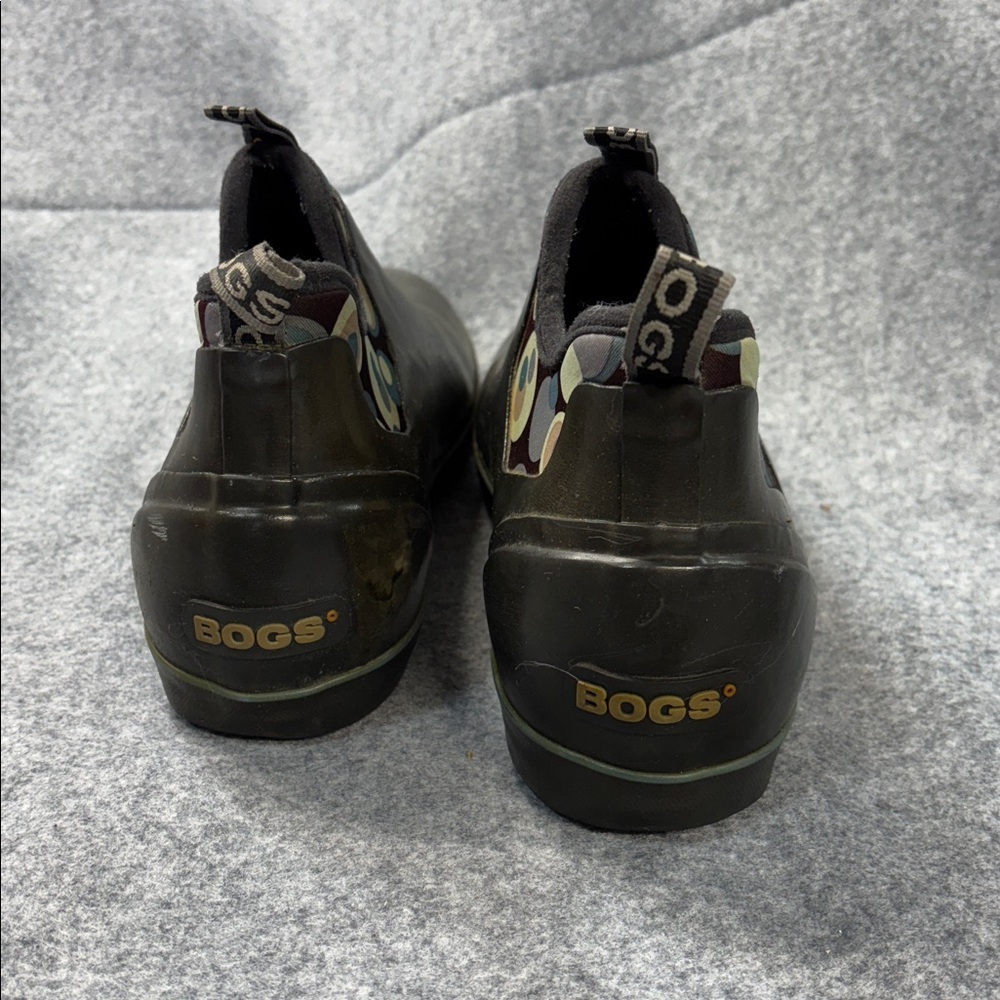 Bogs non slip Mattie Bubbles low rain pull on non marking boots size 9 - Picture 3 of 9